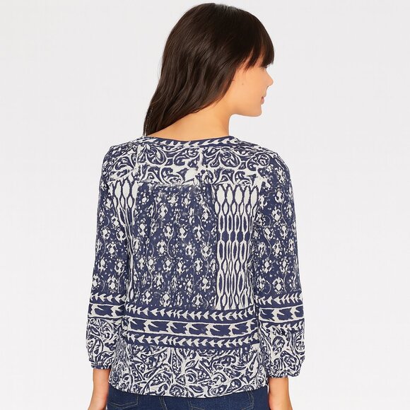 Lucky Brand Shibori Print Tunic Top Size XS - Picture 7 of 7